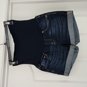 Blue Savvy Maternity Jean Shorts | Size Small